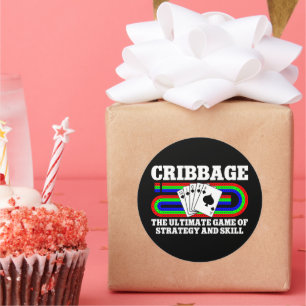 Adesivo Redondo Recusar O Último Jogo De Estratégia E Habilidade