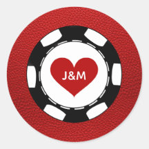 Red Las Vegas Passport Sticker