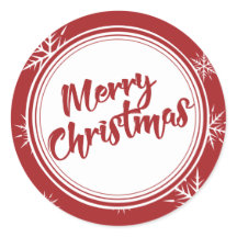 Red Simple Felry Natal