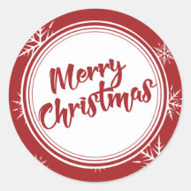 Red Simple Felry Natal