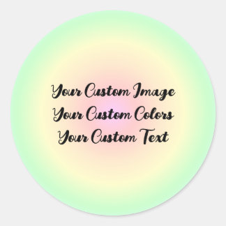 Adesivo Redondo Redesenhar do Zero - Desenhe isto