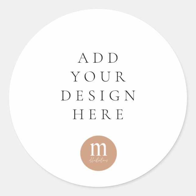 ADESIVO REDONDO REDONDO OU QUADRADO (Frente)