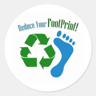 Adesivo Redondo Reduza seu espaço