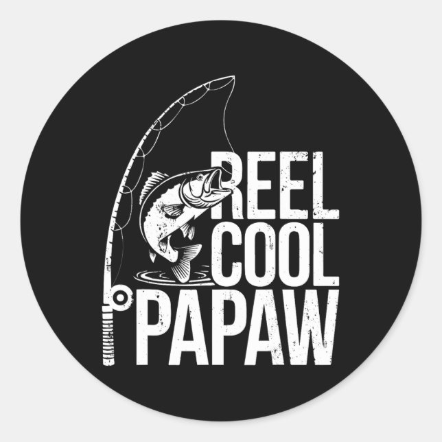 Adesivo Redondo Reel Legal Camisa Papaw Men Papa Pais D. (Frente)