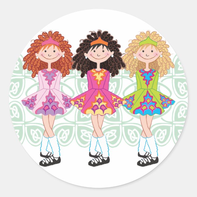 Adesivo Redondo Reel Princesses (Frente)