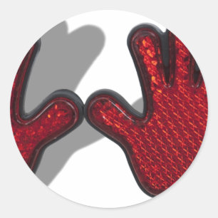 Adesivo Redondo ReflectiveHands062710shadows