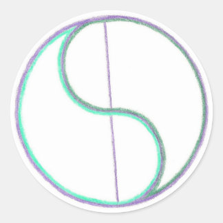 Adesivo Redondo Reflexão Mandala