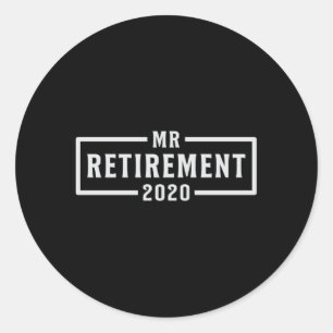 Adesivo Redondo Reforma 2020 Retirada do Avô Aposentado Presente