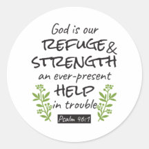 Refúgio divino - Salmo 46:1 para conforto espiritu