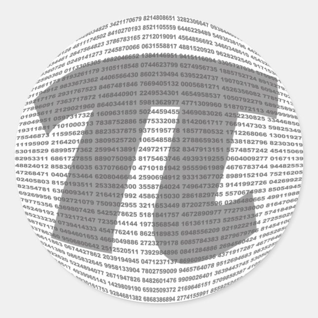 Adesivo Redondo regente (Frente)