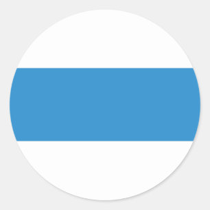 Adesivo Redondo região de bandeira suíça da província de zug Suiça