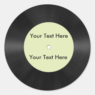 Adesivo Redondo Registro