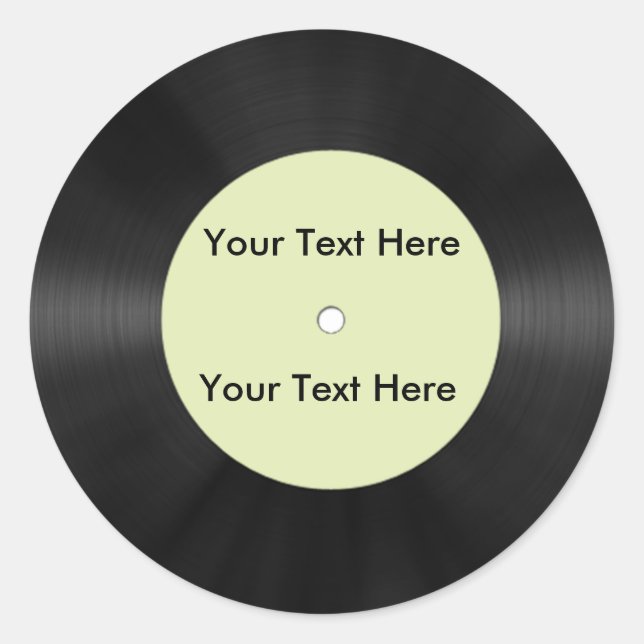 Adesivo Redondo Registro (Frente)