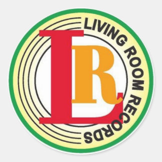 Adesivo Redondo Registros da Sala de Vida - Autocolantes