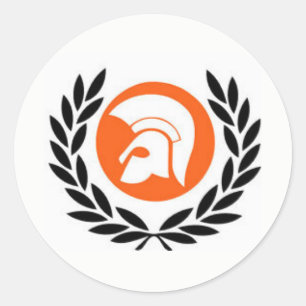 Adesivo Redondo registros trojan