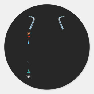 Adesivo Redondo Regras De Anestesia