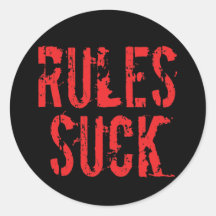 Regras Suck - Autoridade de Perguntas Anarquista