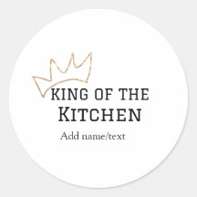 Rei do cozinhar do cozinheiro da cozinha adiciona