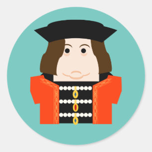 Adesivo Redondo Rei Eduardo IV da Inglaterra