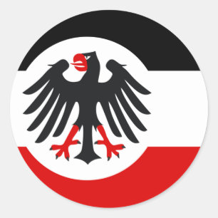 Adesivo Redondo Reichsdienst1933 1935, Alemanha