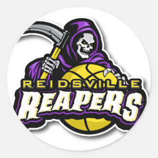 Adesivo Redondo Reidsville Reapers Stickers