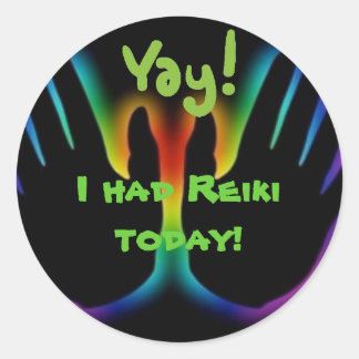 Adesivo Redondo Reiki Stickers for Children