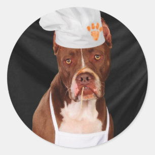 Adesivo Redondo Rejeição da cozinha do inferno