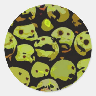 Adesivo Redondo Rejeitar