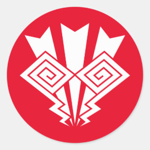 Adesivo Redondo Relâmpago trovador