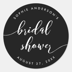 Adesivo Redondo Relaxar Cor de Fundo Personalizada do Chá de panel