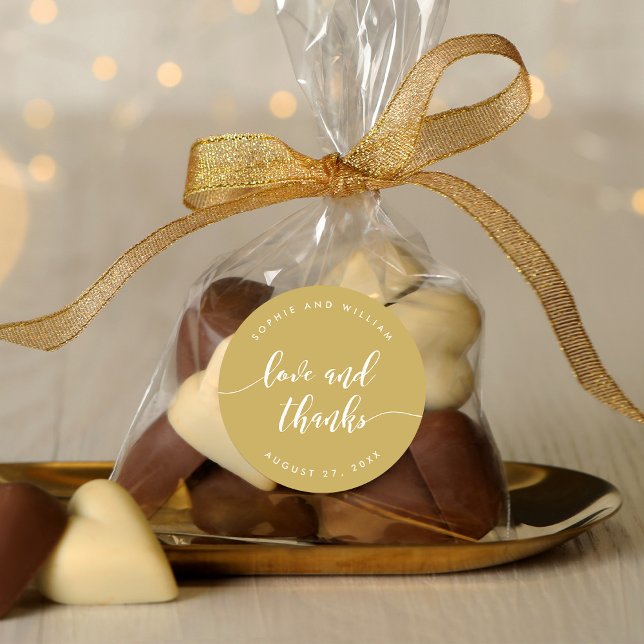 Adesivo Redondo Relaxe o casamento de cores personalizadas de Obri (Criador carregado)