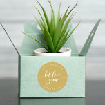 Adesivo Redondo Relaxe Script Deixe O Amor Crescer Colorido Editáv<br><div class="desc">O adesivo de favor de casamento com as palavras "deixe o amor crescer" em um texto cursivo relaxado em branco contra uma cor de fundo editável (clique em personalizar para acessar). Personalize-o substituindo o texto do marcador de posição. Para obter mais opções, como alterar a fonte e seu tamanho/cor, expanda...</div>