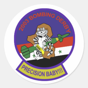 Adesivo Redondo Remendo de Tomcat