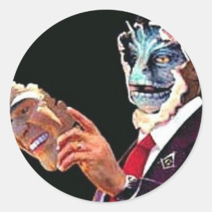 Adesivo Redondo reptilian