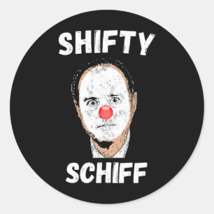 Adesivo Redondo Republicano Sarcástico Desonesto Schiff