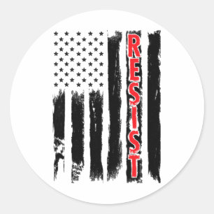 Adesivo Redondo Resistência às Camisetas de Tremor - Anti-Resistên