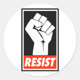 Adesivo Redondo resistir