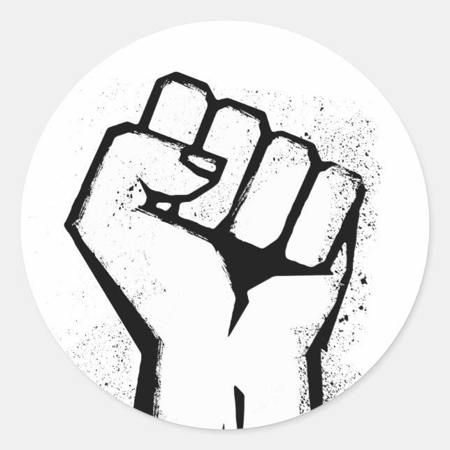 ADESIVO REDONDO RESISTIR (Frente)