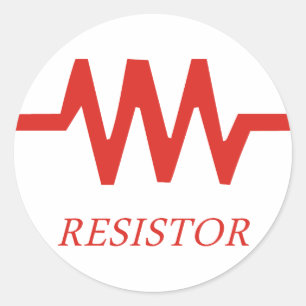 Adesivo Redondo Resistor