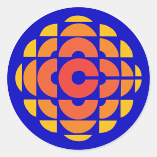 Adesivo Redondo Retro 1974-1986