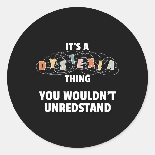 Adesivo Redondo Retrô de Groovy no Mês de Consciência (Frente)