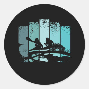 Adesivo Redondo Retro de Rafa