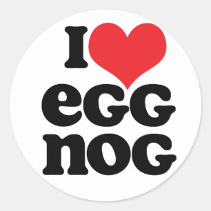 Adesivo Redondo Retro I Love Egging Stickers