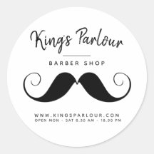 Retro Mustache - Compro Barber