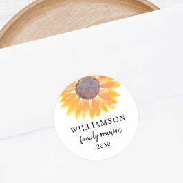 Adesivo Redondo Reunião Familiar