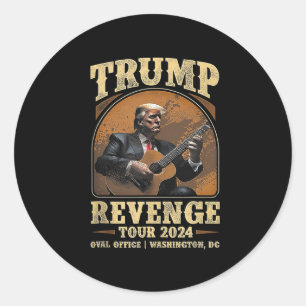 Adesivo Redondo Revenge Tour 2024 2