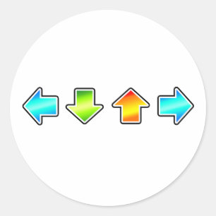 Adesivo Redondo Revolução da dança