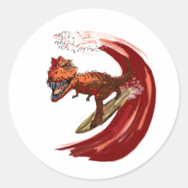 Adesivo Redondo Rex SuRfinG