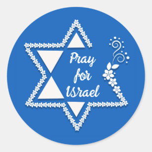 Adesivo Redondo Reze por Israel