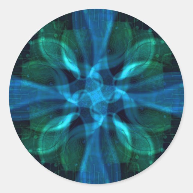 Adesivo Redondo Ribonnia Sticker (Frente)